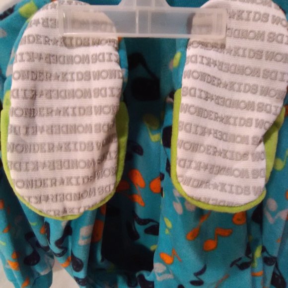 Wonderkids Toddler One Piece Warm Fleeced Footed Pajamas Size 3T ( NWT ) - Picture 5 of 6